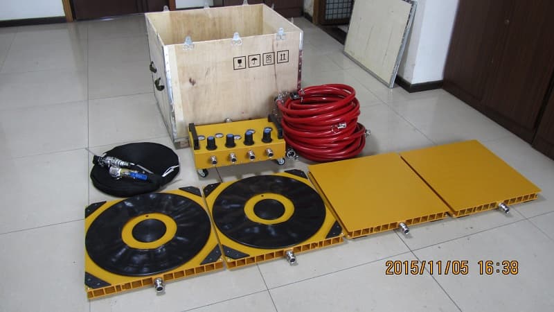 Air bearing casters is the best options for moving heavy obj
